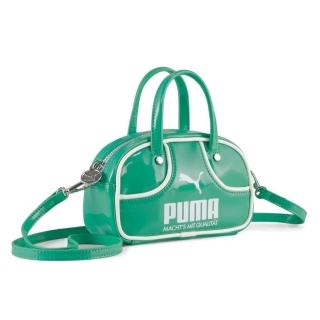 【PUMA】手提小包 側背小包 斜背包 1976 MICRO 綠 09182410
