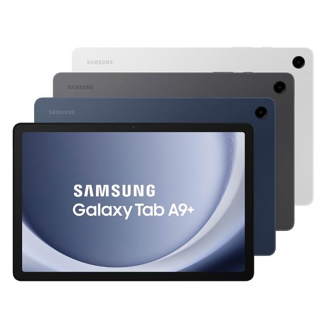  SAMSUNG 三星 Galaxy Tab A9+ SM-X210 輕薄平板，11吋 TFT 螢幕解析度達 1920 x 1200，提供清晰視覺體驗。搭載 Qualcomm Snapdragon 695 八核心處理器 (2.2GHz + 1.8GHz)，8GB RAM 與 128GB 儲存空間 (支援 microSD 擴充至 1TB)，適合多工處理與娛樂。四揚聲器音效與雙視窗功能，提升使用樂趣。7040mAh 電池長效續航，前置 500 萬畫素、後置 800 萬畫素相機，Android 系統流暢運作。重量僅 480g，尺寸 257.1 x 168.7 x 6.9mm，WiFi 連線、藍芽 5.0，1 年原廠保固。完美選擇家庭娛樂與行動辦公平板！ 