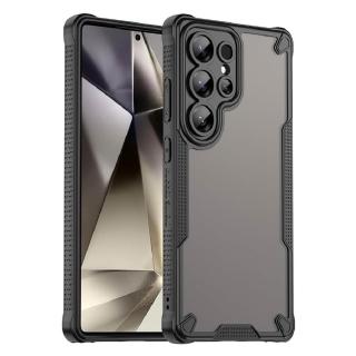 【ACE CASE】Samsung Galaxy S24Ultra 凡甲磨砂膚感半透明背蓋+TPU軟邊框手機殼保護殼保護套