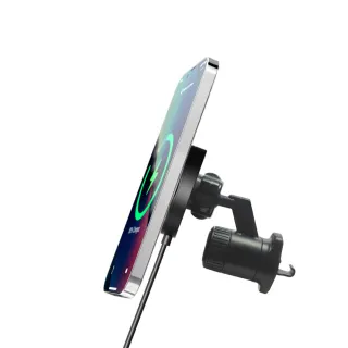 【WEILIFE】Qi2雙用磁吸無線充電手機支架(15W MagSafe 可拆式車用支架)