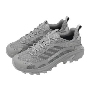 【MERRELL】登山鞋 Moab Speed 2 GTX 男鞋 灰 防水 郊山 越野 黃金大底 ML00003617