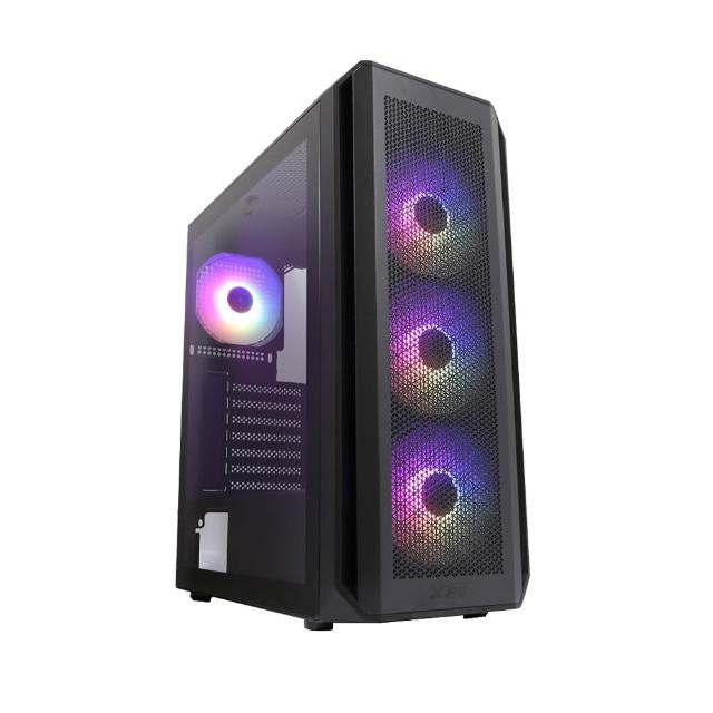 【華碩平台】i7二十核RTX 3050 Win11{夜天鋼彈W}電競機(i7-14700F/B760/32G D5/1TB)