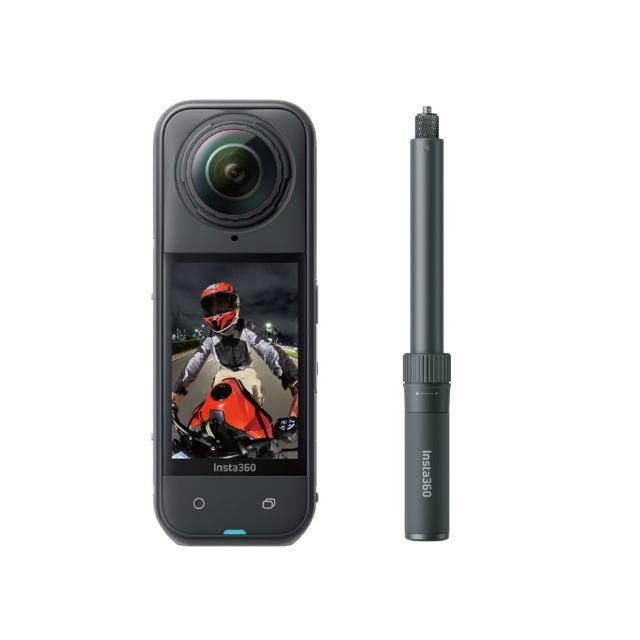 【Insta360】X5 360°口袋全景防抖相機 子彈時間套組2.0(東城代理商公司貨)