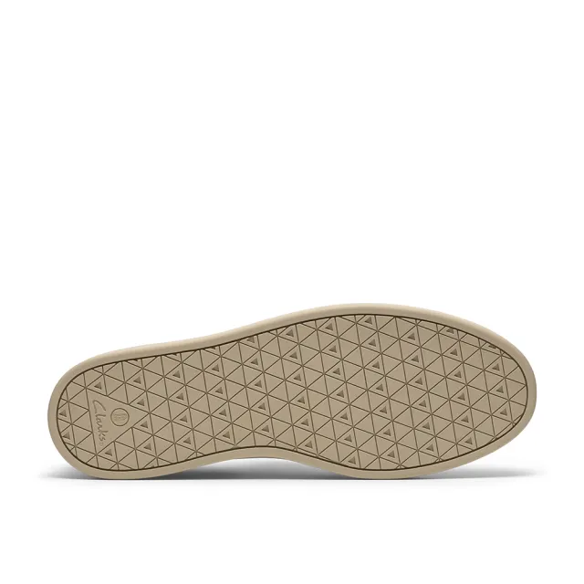 【Clarks】男鞋 Lockford Boat真皮時尚舒適船型鞋 帆船鞋 休閒鞋(深沙色)(CLM86187C)