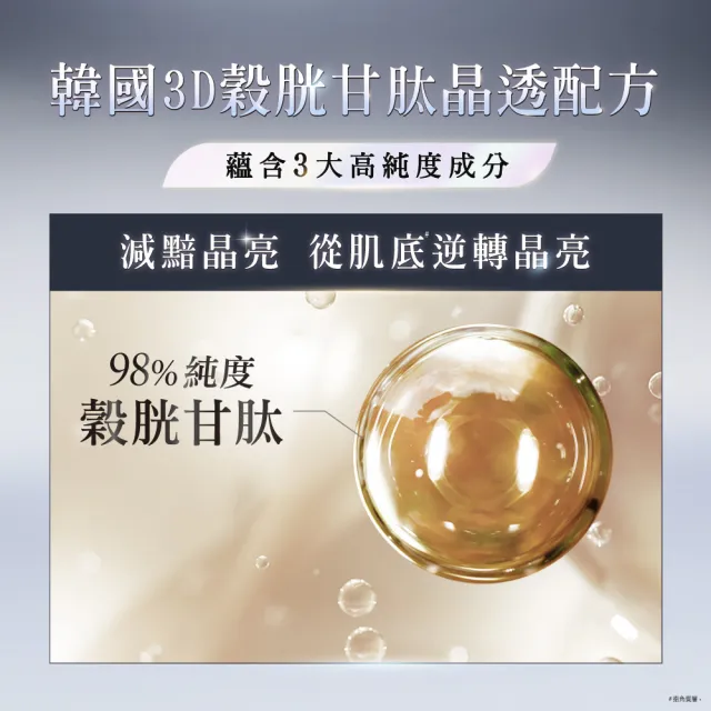 【AHC】醫美科研超秒晶透穀胱甘肽精華水乳100ml(淡斑/晶透)