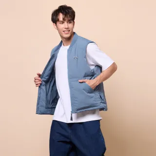 【NAUTICA】官方旗艦 男裝 空氣感防風鋪棉背心(藍色)