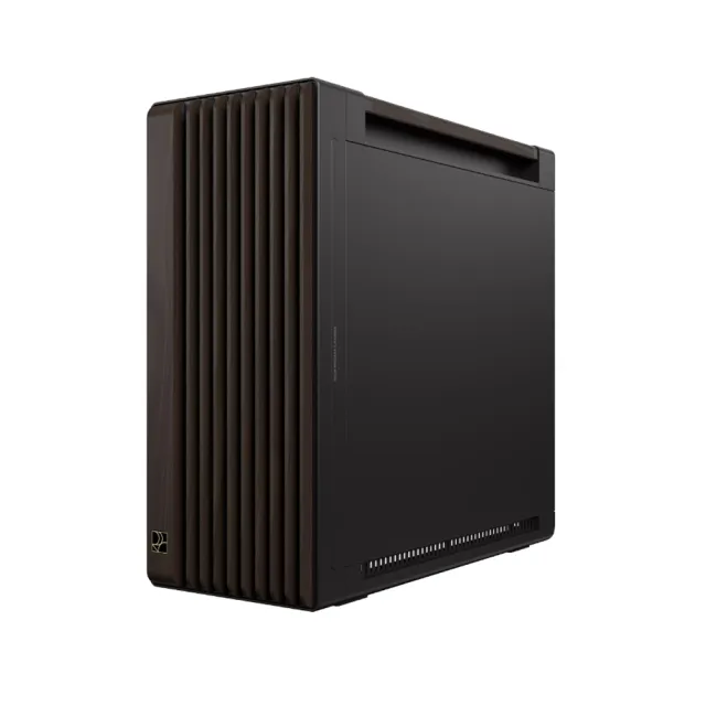 【ASUS 華碩】ProArt PA602 胡桃木金屬版 現代黑 電腦機殼 (PA602-WALNUT-WOOD-METAL)