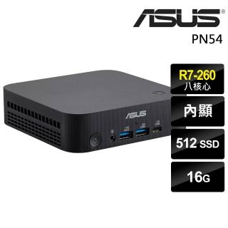 【ASUS 華碩】R7 八核迷你商用電腦(PN54/R7-260/16G/512G SSD/W11P)