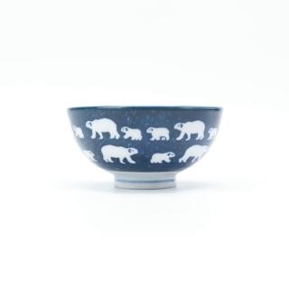 【NITORI 宜得利家居】輕量飯碗 白熊 NV 11.5CM