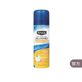 【Schick 舒適牌】洗面刮鬍泡(210g)