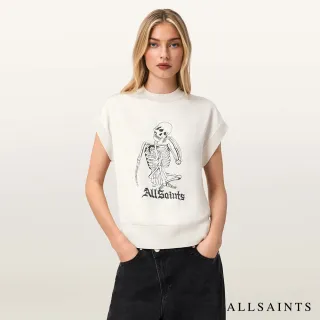 【ALLSAINTS】TERRA 美麗諾羊毛針織拼接上衣 W037KE(舒適版型)