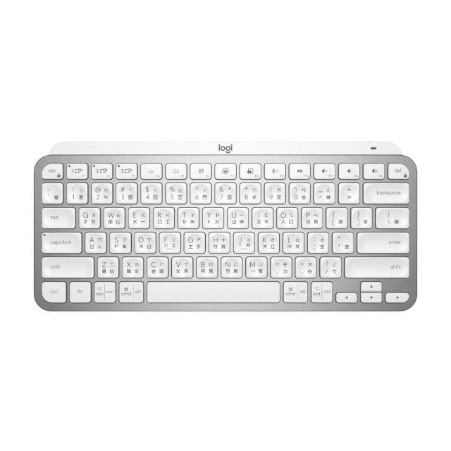 【Logitech 羅技】MX Keys Mini無線鍵盤(藍牙鍵盤、薄膜鍵盤)