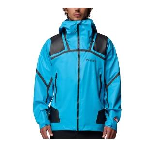 【Columbia 哥倫比亞】男款-OD防水外套-Whistler Peak™ Shell-海洋藍(UWO52250AB/KS)