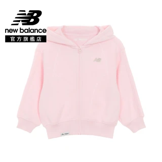 【NEW BALANCE】NB 童裝 長袖針織外套_4DG1403TLPK_男童/女童_粉色