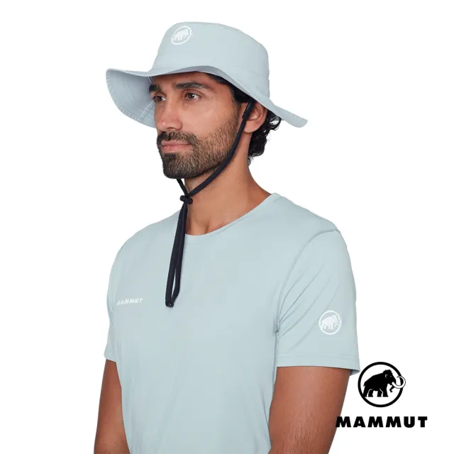 【Mammut 長毛象】Runbold Hat 防曬透氣漁夫帽 星雲灰 #1191-04614