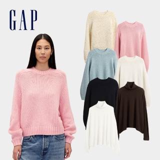 【GAP】女裝 針織衫/毛衣 多款任選(850199&864042)