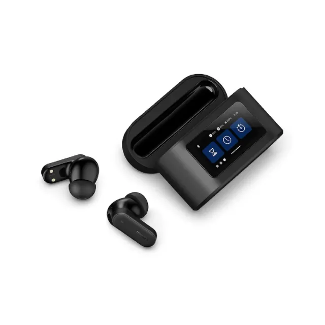 【Philips 飛利浦】TAT6000 PRO 智能觸控螢幕藍牙耳機 (公司貨保證)