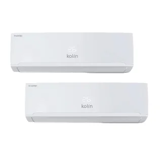 【Kolin 歌林】4-5坪+5-6坪變頻冷暖一對二分離式空調(KDV-P562M201/KSA-PK282DV03A+KSA-PK362DV03A)