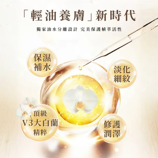 【nywow o 添美盛德】蘭花精萃晶潤蘭花油100ml-黑瓶特別版(精華油/美容油/保濕修復/緊緻淡紋)