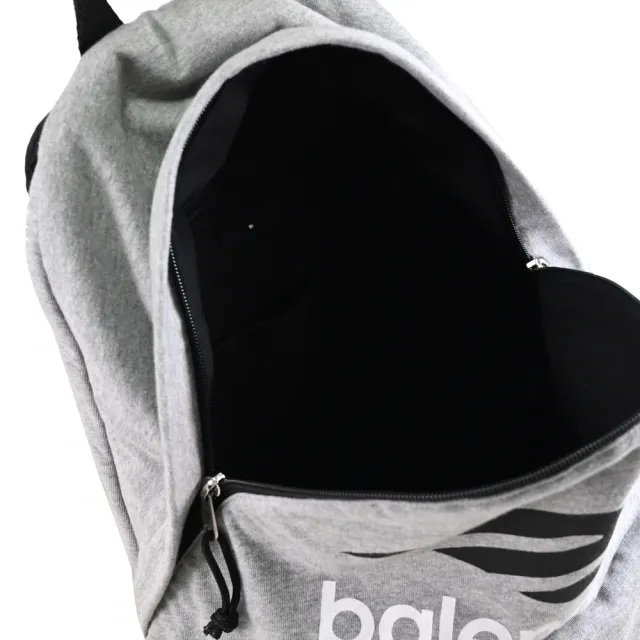 【Balenciaga 巴黎世家】Explorer 3B Stencil 簡約LOGO棉質混紡旅用包後背包(灰)