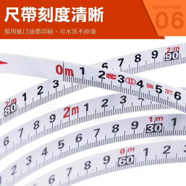 【工具網】場地測量手提尺50M 定位尺 尼龍布尺 180-TM50(布尺 道路測量 測量尺 圓捲尺 布尼龍捲尺)