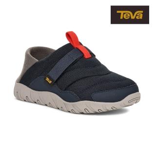 【TEVA】菠蘿麵包鞋 童鞋 中童 懶人鞋 兩穿式防潑水 保暖 ReEmber NU 全蝕藍 TV1173953CTLCL