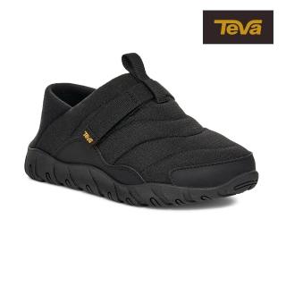 【TEVA】菠蘿麵包鞋 童鞋 中童 懶人鞋 兩穿式防潑水 保暖 ReEmber NU 黑 TV1173953CBLK