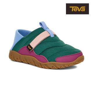 【TEVA】菠蘿麵包鞋 童鞋 中童 懶人鞋 兩穿式防潑水 保暖 ReEmber NU 綠 TV1173953CAVNT