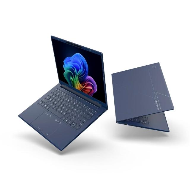 【Acer 宏碁】福利品 14吋輕薄效能OLED AI筆電-藍(Swift Go/SFG14-75-76T1/Ultra 7-258V/32G/1TB/W11)
