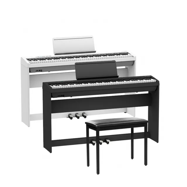 【ROLAND 樂蘭】FP-30X 88鍵 電鋼琴 套裝 固定高度椅(送TYPE-C手機錄音線/原保兩年/全新公司貨)