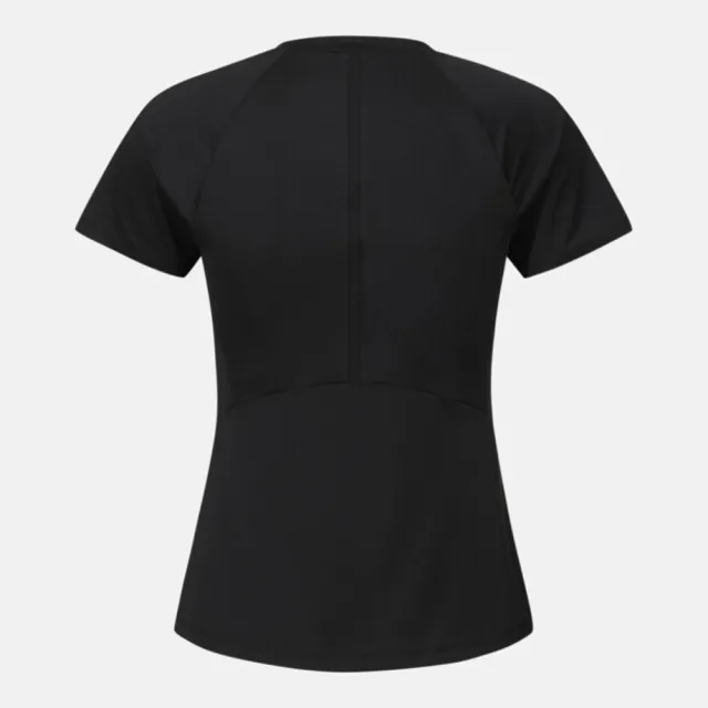 【DESCENTE】短袖上衣 女 快排 WOMEN SLIM-FIT SHORT SLEEVE T-SHIRTS 黑 SR122PTS12-BLK0