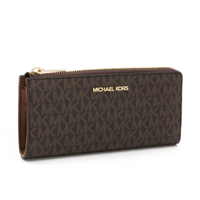 【Michael Kors】JET SET TRAVEL防刮紋L拉鍊長夾(多款任選)
