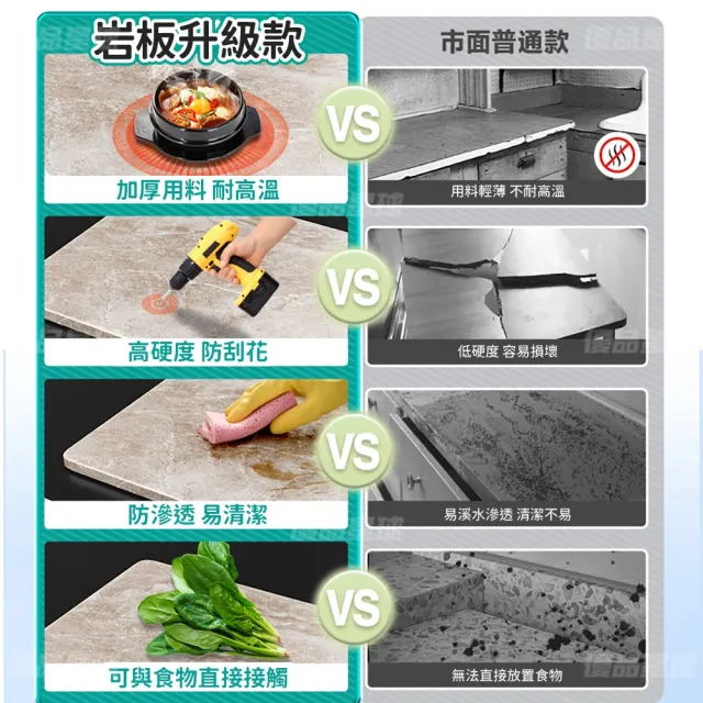【優品星球】岩板台面六層電器架 120公分 125S(餐櫃 餐廚櫃 電器櫃  置物架 廚房電器架 中島)