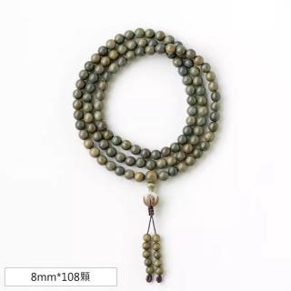 【巴黎精品】現貨+預購 佛珠108顆念珠(綠檀木8/10/12mm菩提蓮花男女手串3款a1ez28)
