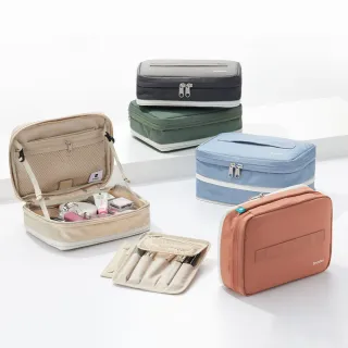 【Branden】品牌旗艦店｜大容量多重收納可擴充化妝包（旅行壓縮袋・旅行收納袋・壓縮收納袋）