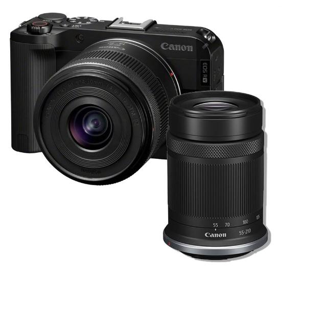 【Canon】EOS R50 V+RF-S14-30mm STM PZ+RF-S55-210mm STM (平行輸入)