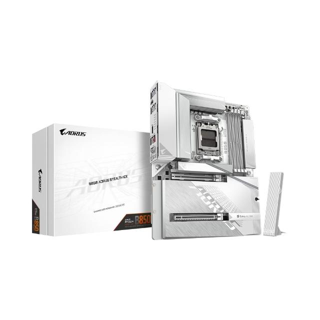 【GIGABYTE 技嘉】B850 A STEALTH ICE AMD主機板