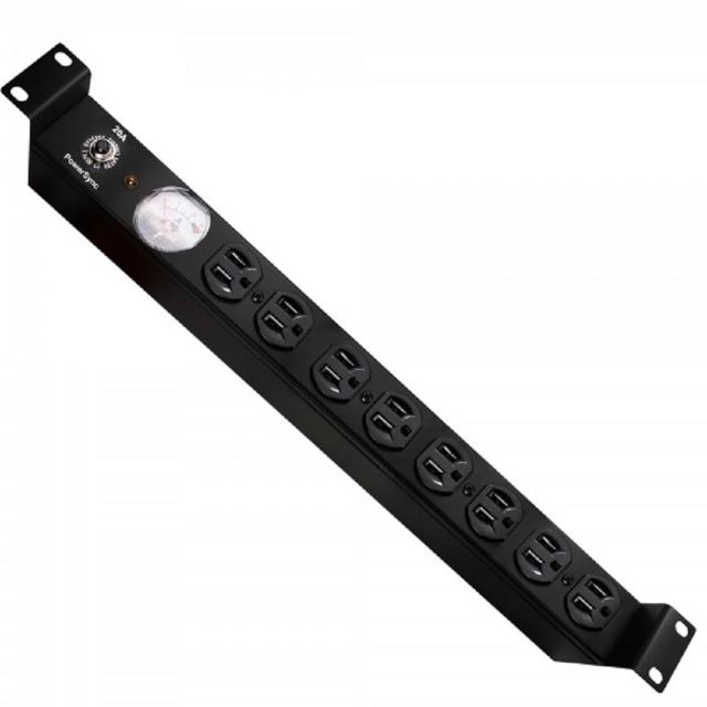 【PowerSync 群加】1U8座20A指針型機架電源排插/PDU/3M TE8E0030