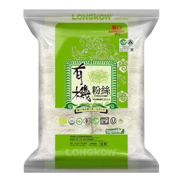 【龍口食品】有機冬粉X2袋(420g*2入/袋)