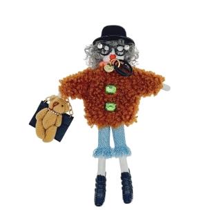 【HAPPYFACE】摩卡學妹EMMA DOLL 質感包包配件墜飾(HF0079)