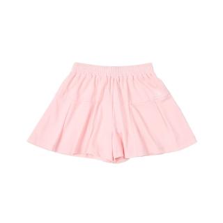【FILA】KIDS 女童針織短褲-芭蕾粉 5SHA-4430-PK