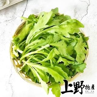 【上野物產】8包 臺灣產 茼蒿 (350g±10%/包 蔬菜/冷凍蔬菜/青菜/茼蒿/山茼蒿/火鍋)