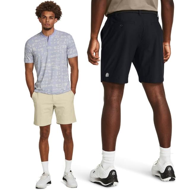 【UNDER ARMOUR】UA 男 Curry Splash 高爾夫短褲_1385956(2色任選)