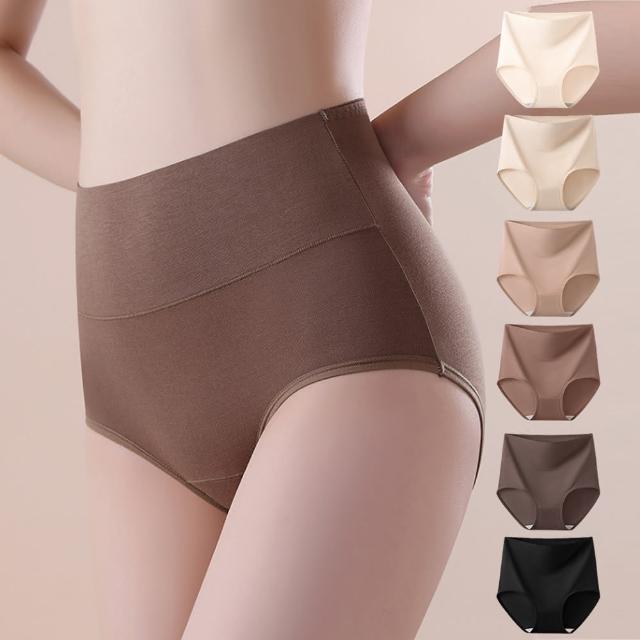 【Mevels 瑪薇絲】6件組 7A莫代爾舒適中高腰內褲/棉質內褲/女內褲(M-XL)