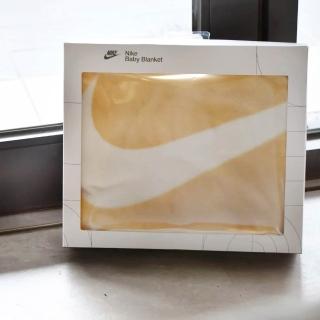 【NIKE 耐吉】NSW Baby Blanket 嬰兒毯 毛毯 大勾 絨毛 奶油黃 NY2243014NX2I FJ3796-252
