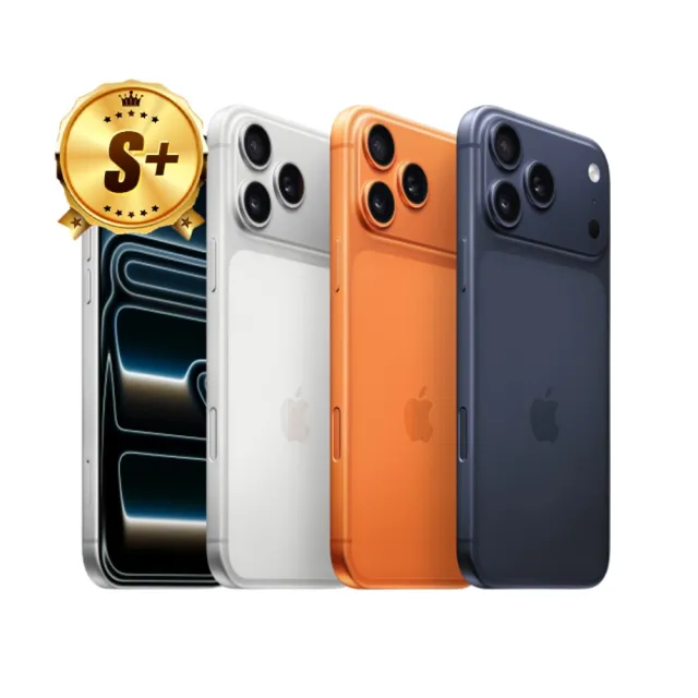 【Apple】S+級福利品 iPhone 17 Pro Max 6.9吋 512G(電池100% 外觀近全新 原廠外盒)