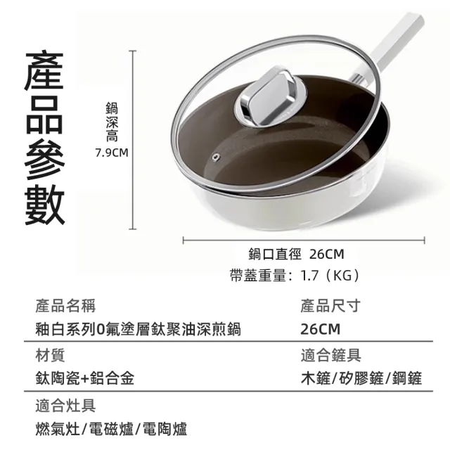 【tounichi 東日】鈦金平底鍋 無塗層不粘鍋 牛排煎鍋 炒鍋電磁爐燃氣竈專用