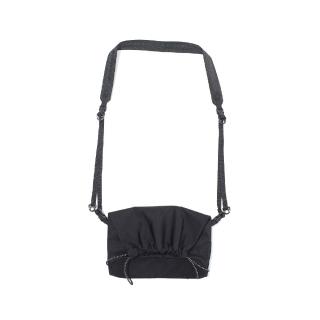 【F/CE.】肩背包 Textured Twill Drawstring 黑 斜背 FTT36261B0005