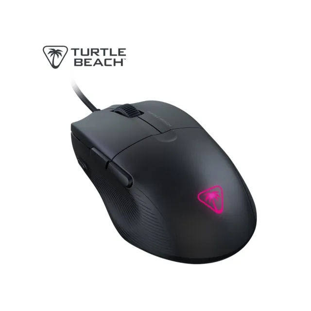 【Turtle Beach】Pure SEL 輕量化RGB有線電競滑鼠(黑/白)