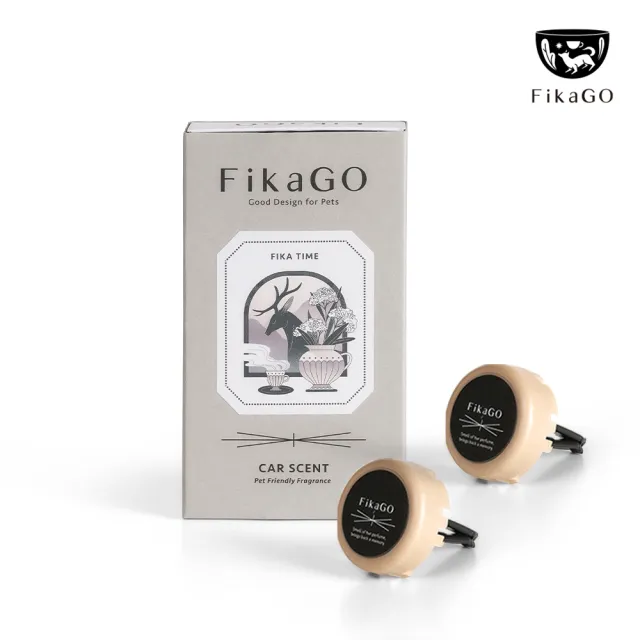 【FikaGO】寵物友善香氛-入門組 天然安全成份友善毛孩 (室內擴香+車用香氛組) 香氛任選